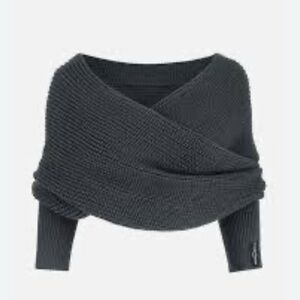 Freya Harper Sleek Collection Dark Gray Scarf $72